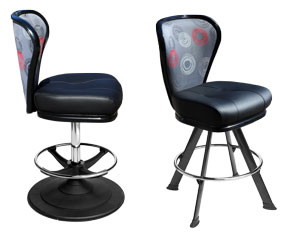 Lunar range | casino seating | Gaming stools | Karo