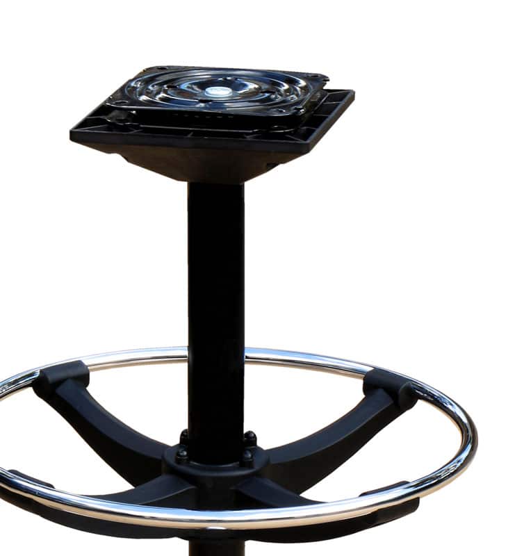 swivel mechanism for gaming stool and casino chair