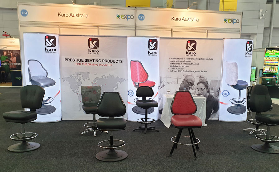 AHG 2019 expo | Karo | casino seating