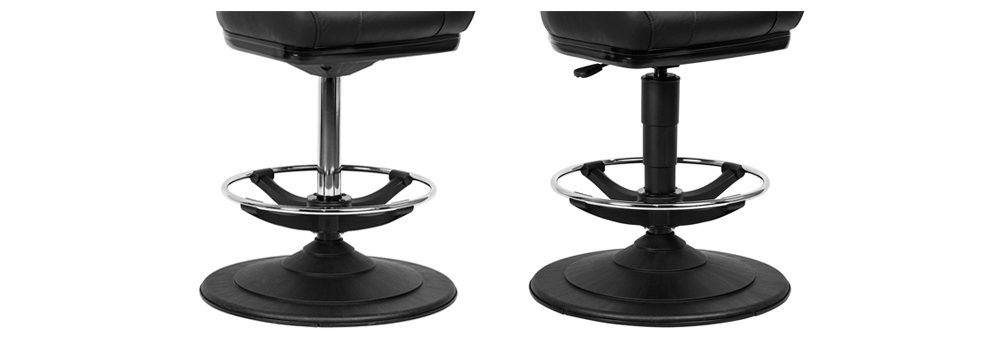 casino gaming stool fixed height or gas height adjustable