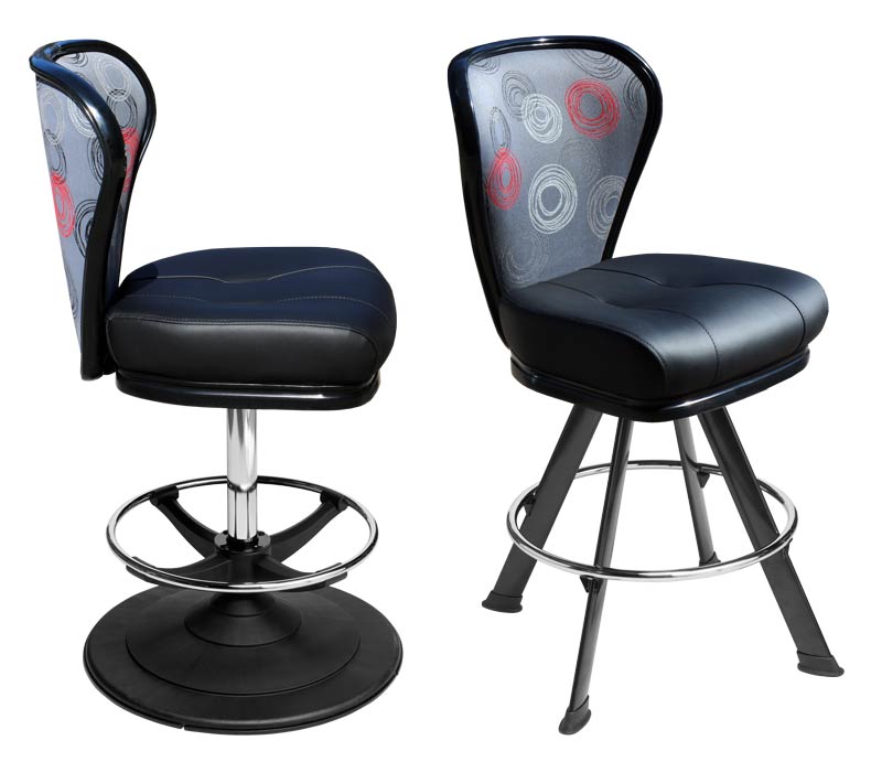 poker machine stools - lunar range