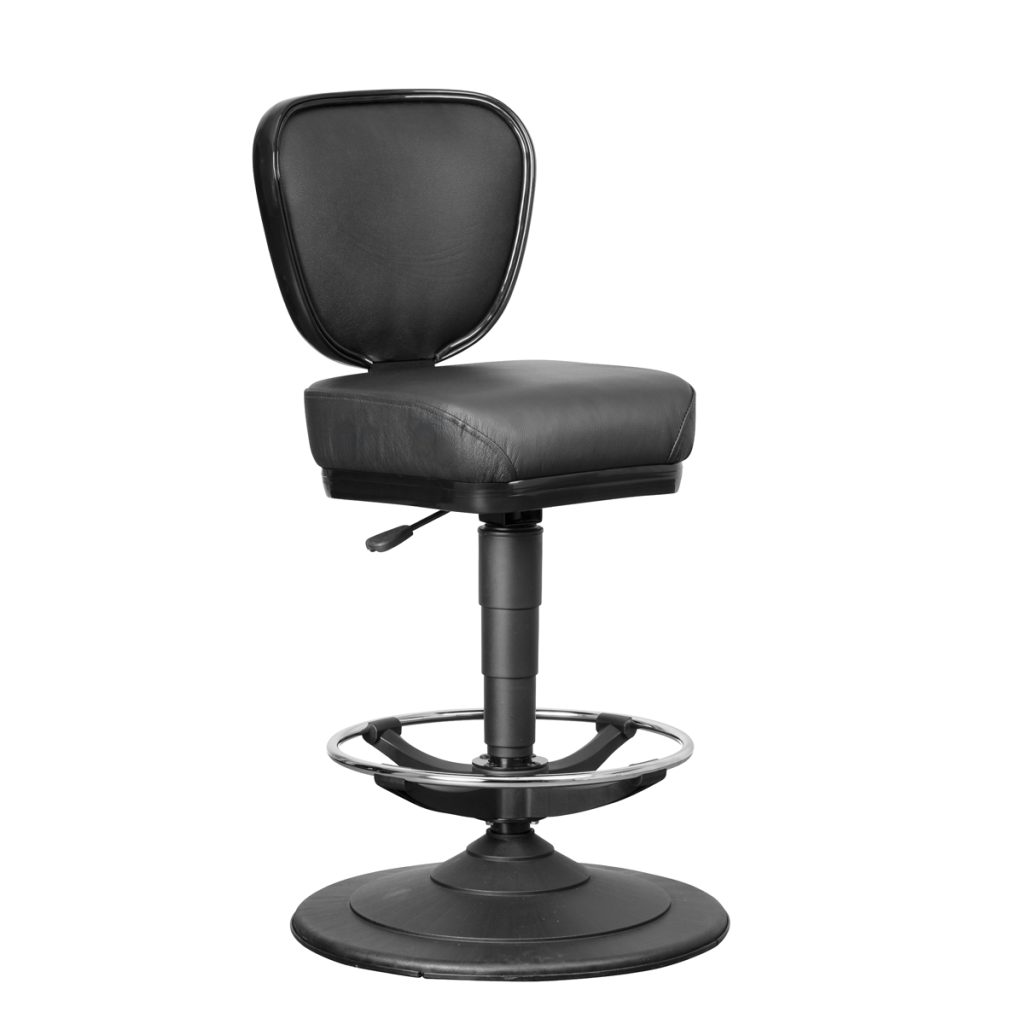 Atlantis casino gaming stool for table games and slot machines