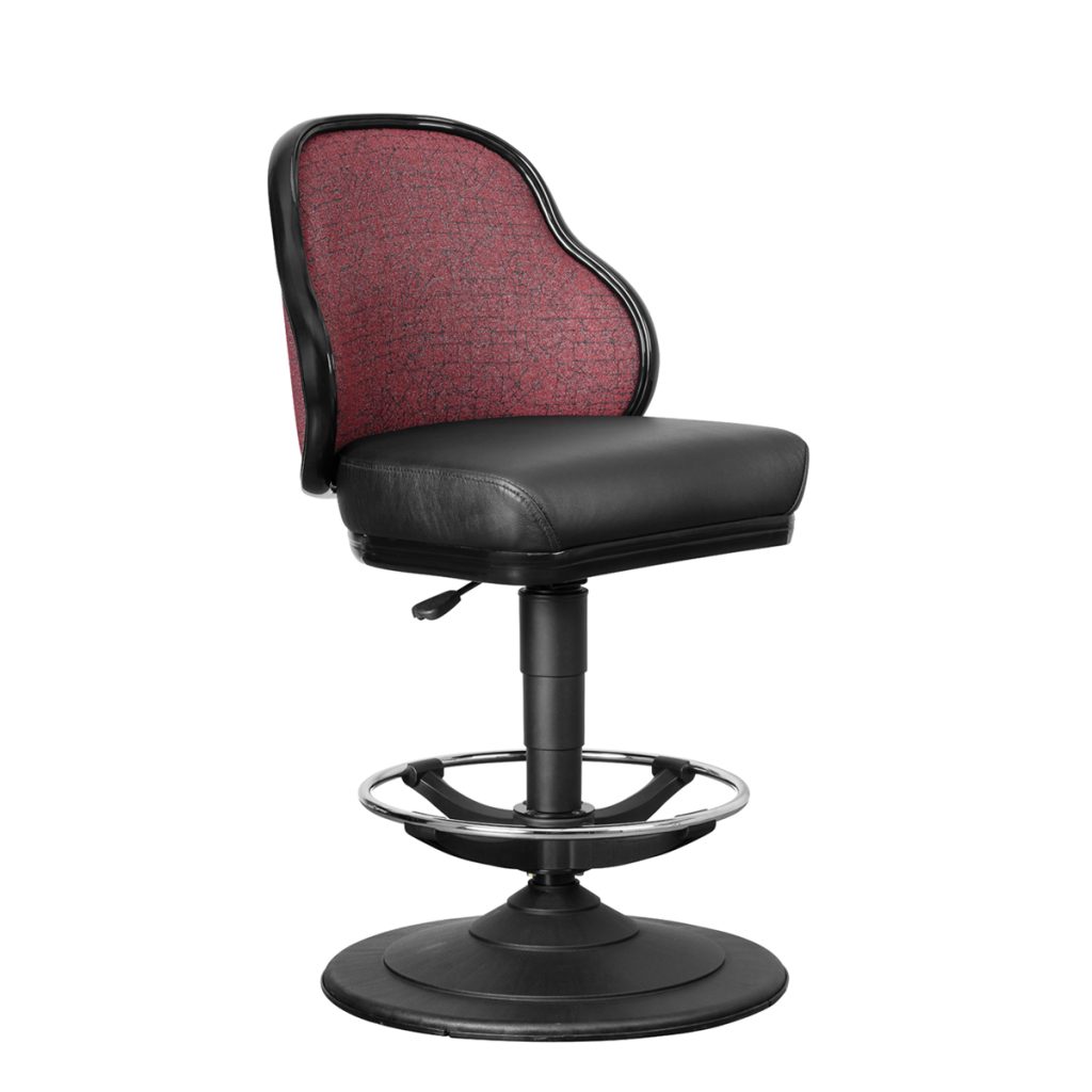 Jupiter casino gaming stool for table games and slot machines