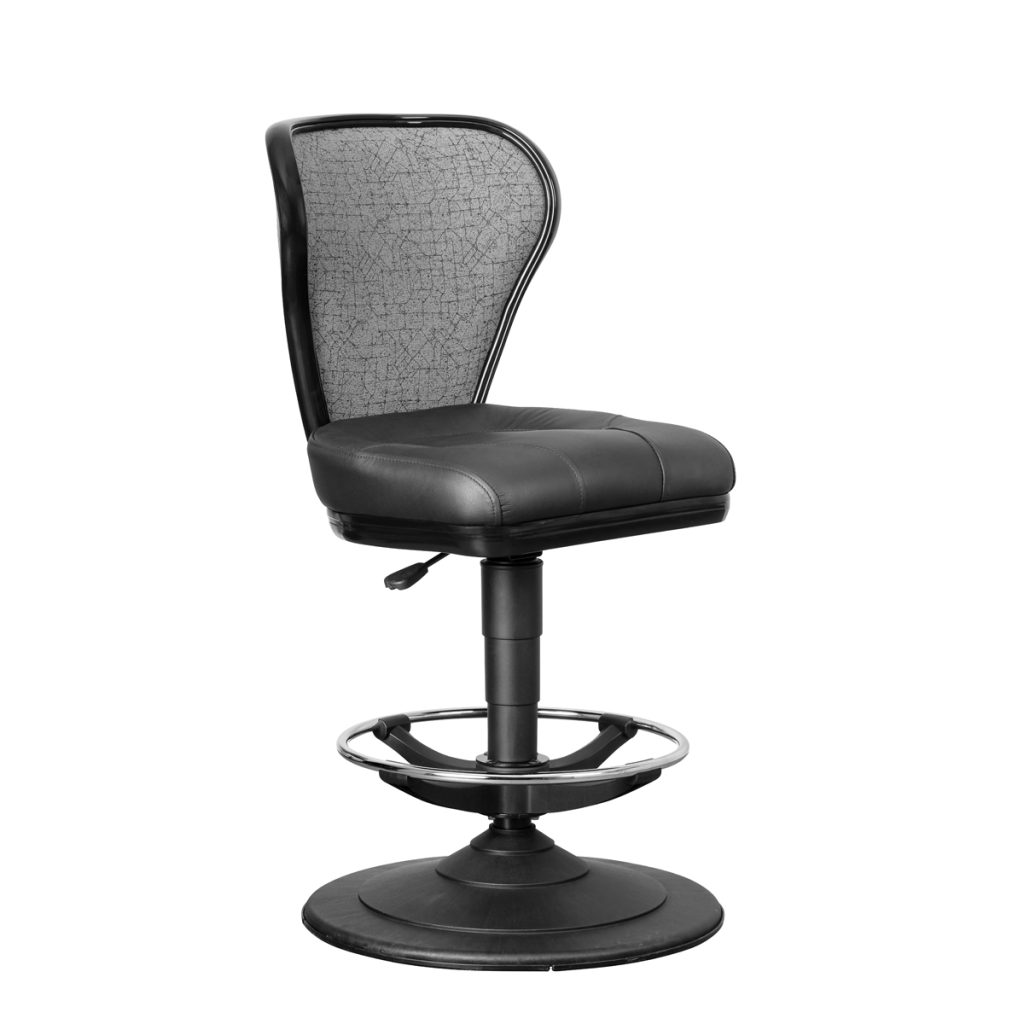 Pegasus casino gaming stool for table games and slot machines
