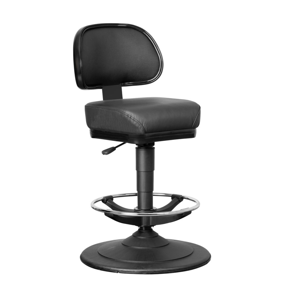 Vegas casino gaming stool for table games and slot machines